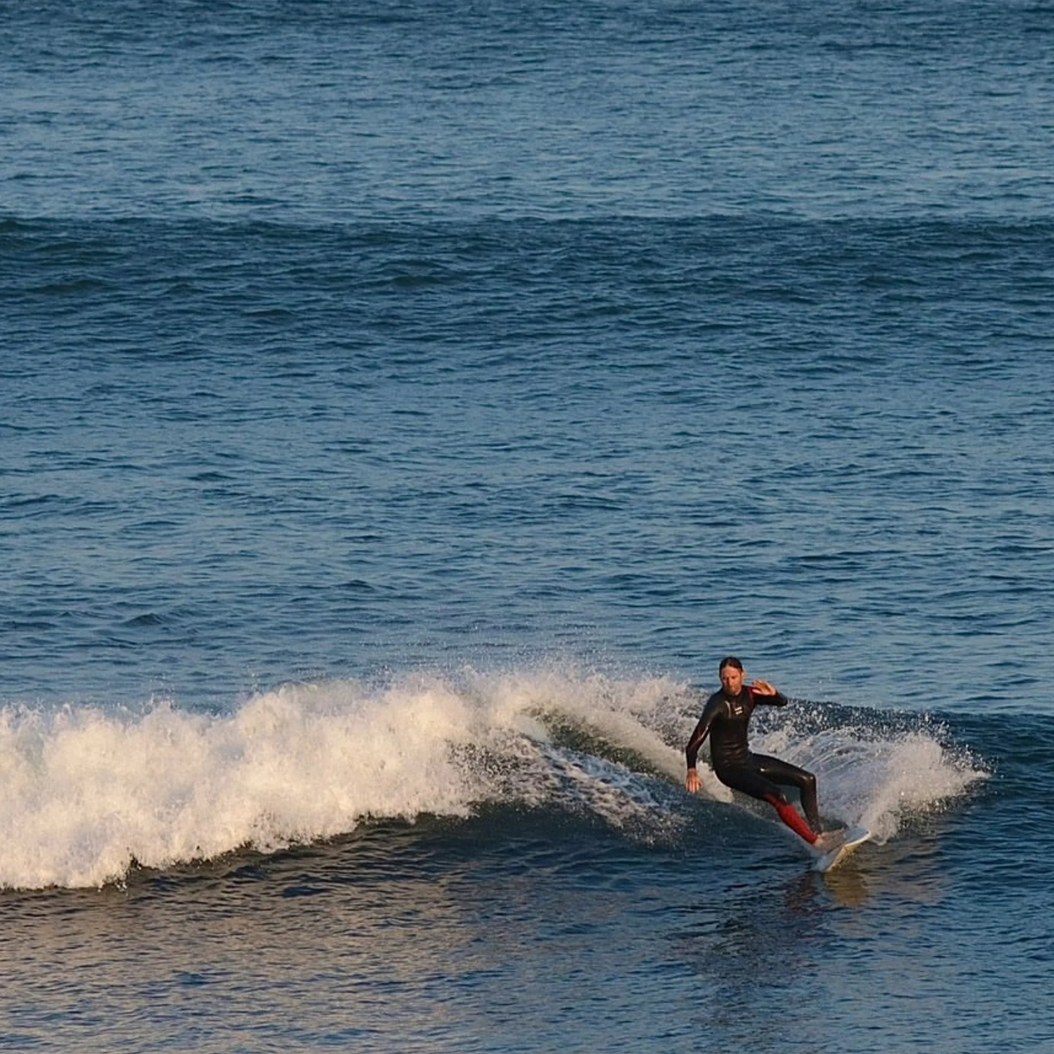 surfing on the victoria coast