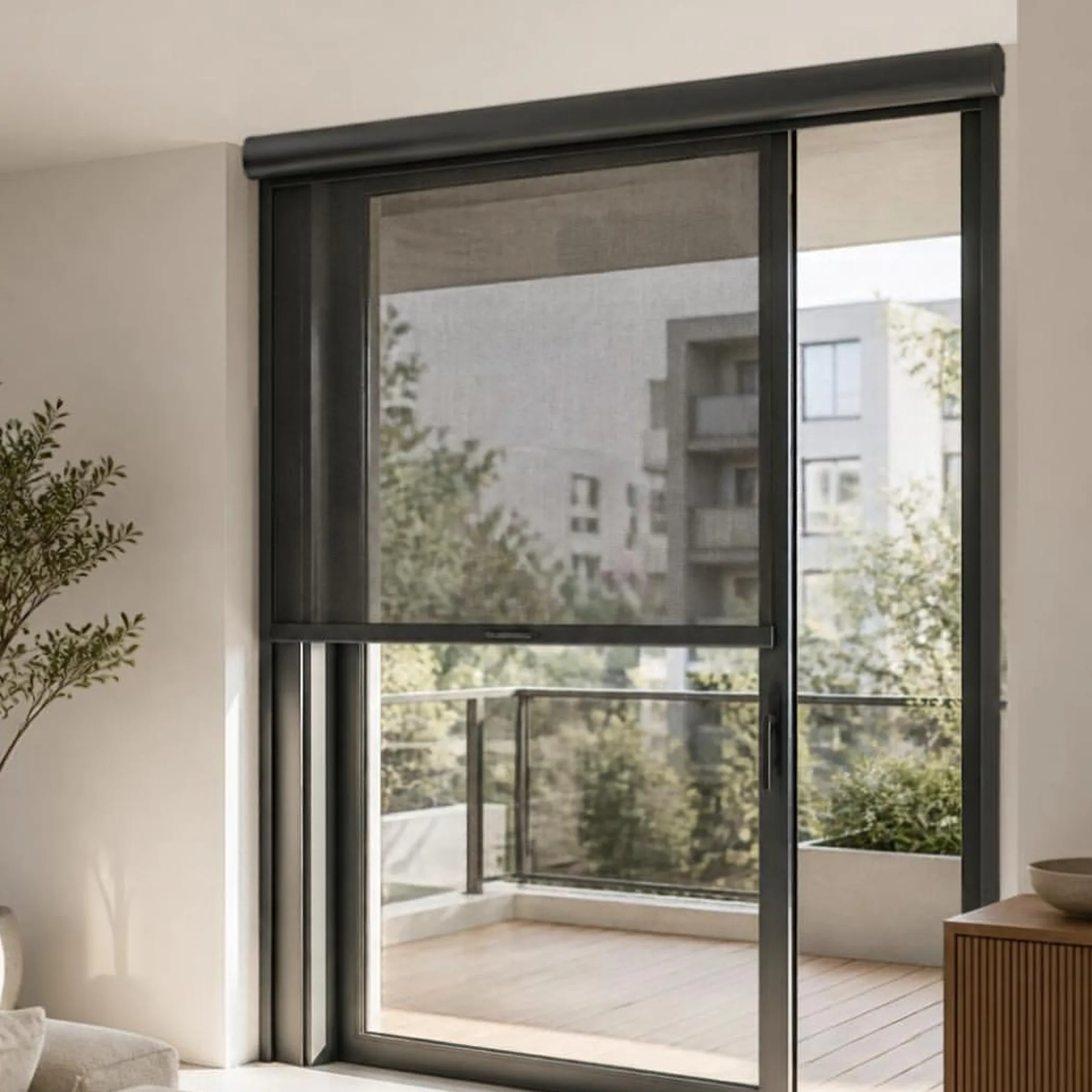 retractable window mesh screen