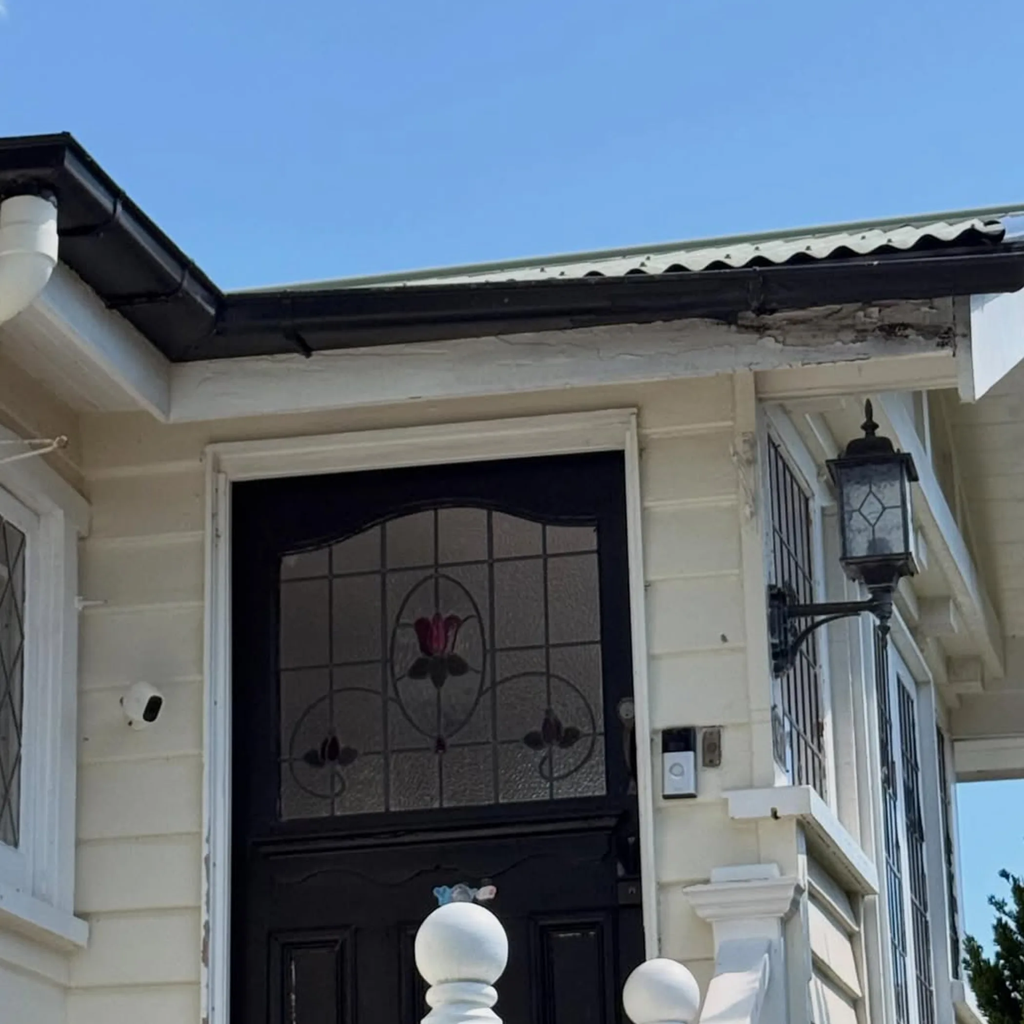residential gutters and drainage areas